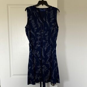 Apt. 9 Blue Floral Midi Dress